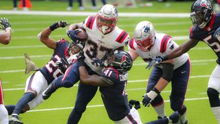 Patriots Training Camp Preview: Stevenson, Harris primed for battle of running-back supremacy taken at BSJ Headquarters (Patriots). Photo by Getty Images